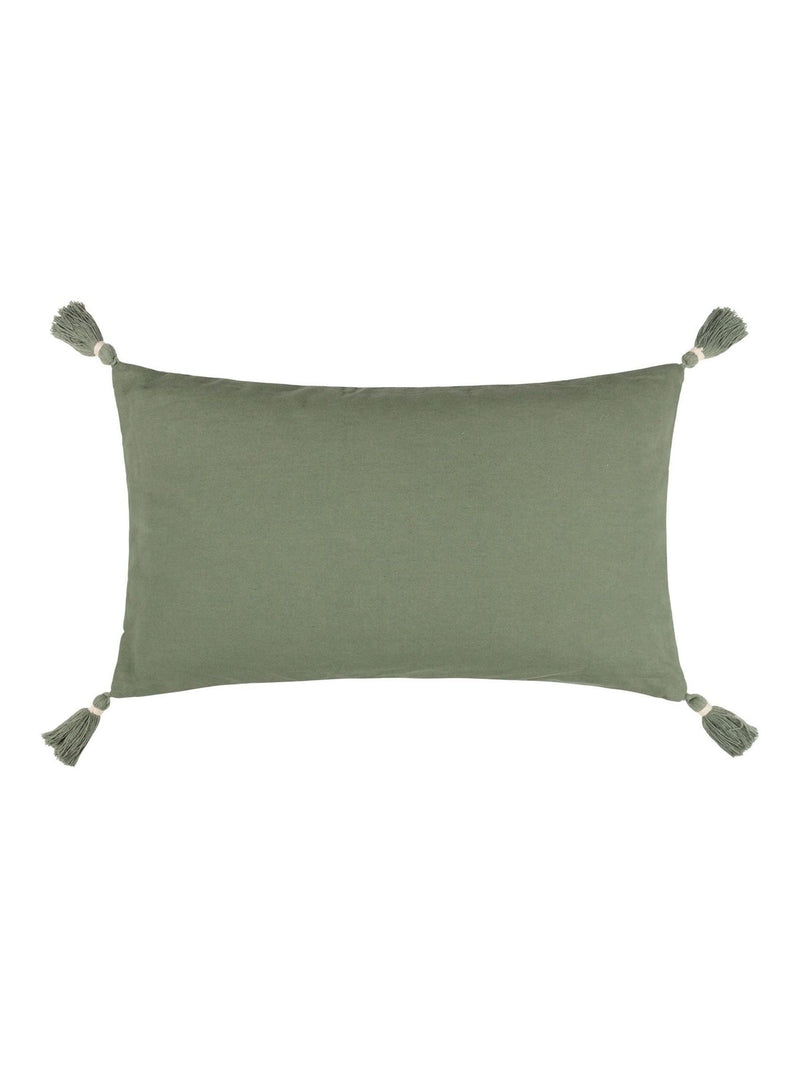 Yard eucalyptus green Caliche cushion - British product