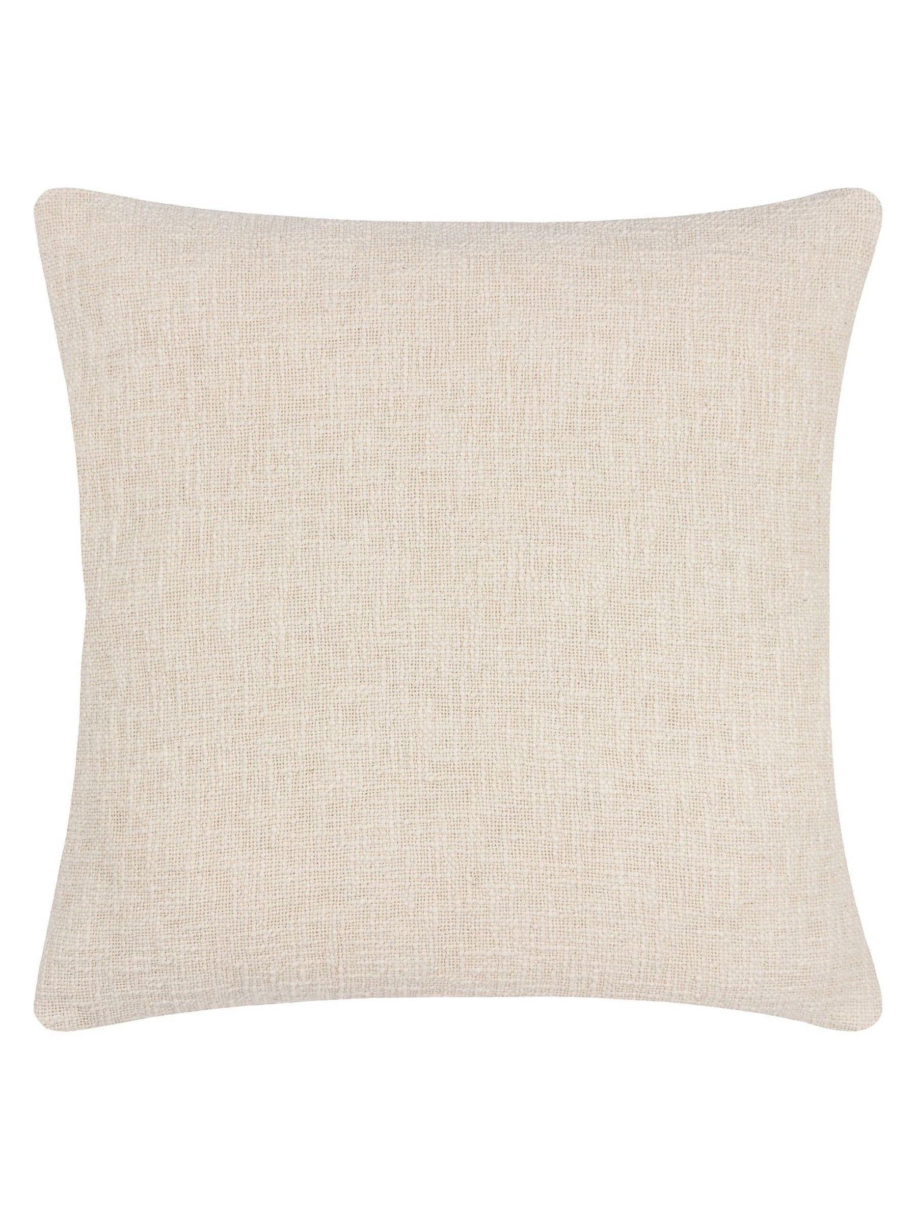 Furn Mizu cushion ochre yellow 50cm, imported from the UK