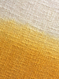 Furn Mizu cushion ochre yellow 50cm, imported from the UK