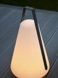 Extreme Lounging clear rechargeable garden LED lamp, imported from the UK
