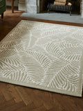 Nina Campbell tree fern flatweave wool rug, UK version