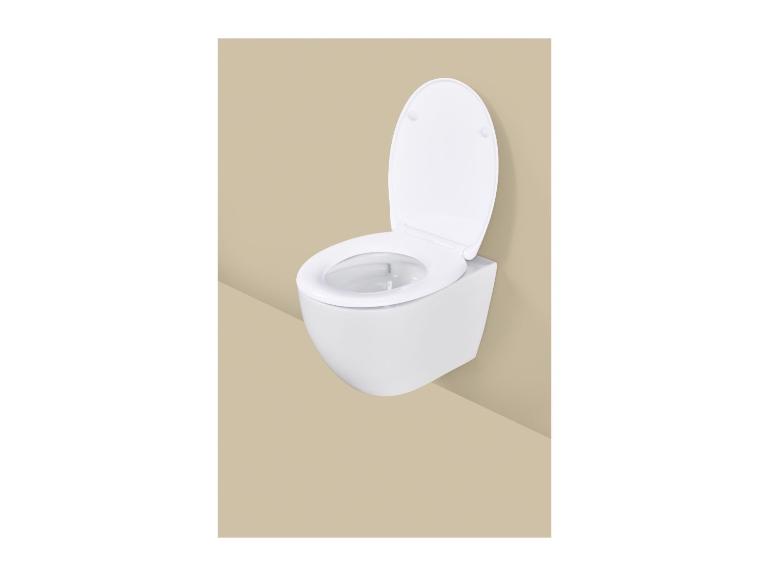 Duroplast toilet seat with soft-close mechanism - British product