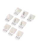 Self-Adhesive Damage-Free Hanging Hooks (White, Set of 2)