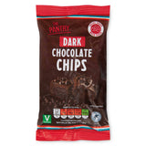 Dark chocolate chips, free from molluscs, UK version