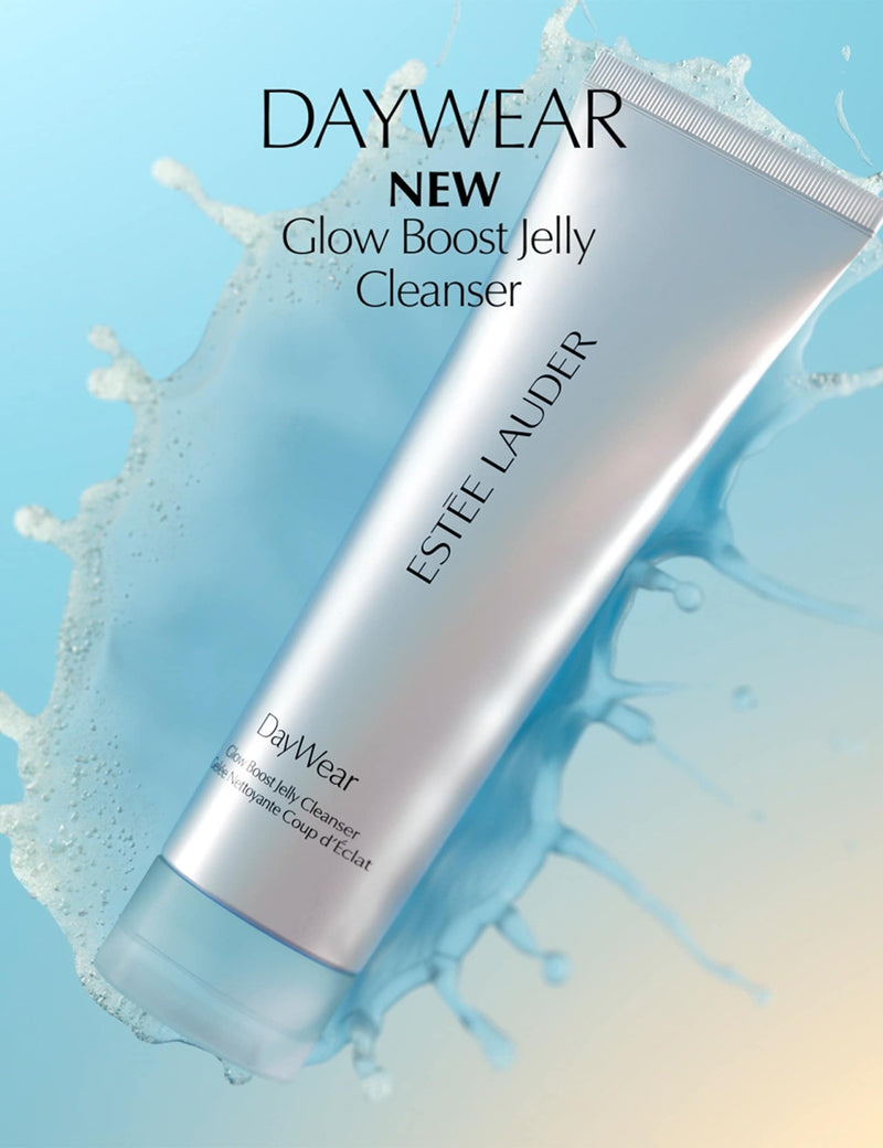 Estée Lauder DayWear Glow Boost gel cleanser 50ml, imported from the UK