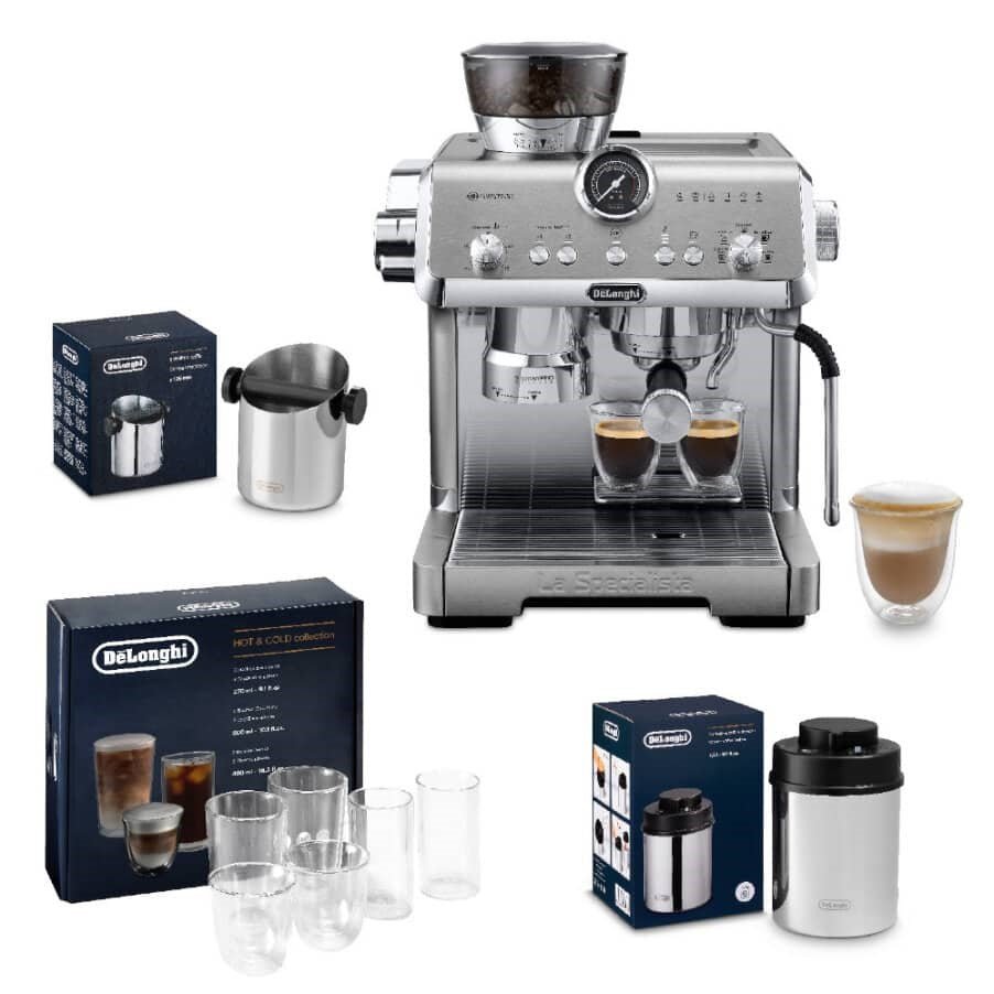 De'Longhi La Specialista Opera Manual Bean to Cup Machine - British product
