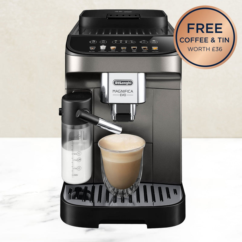 De'Longhi Magnifica Evo fully automatic bean to cup coffee machine - British product