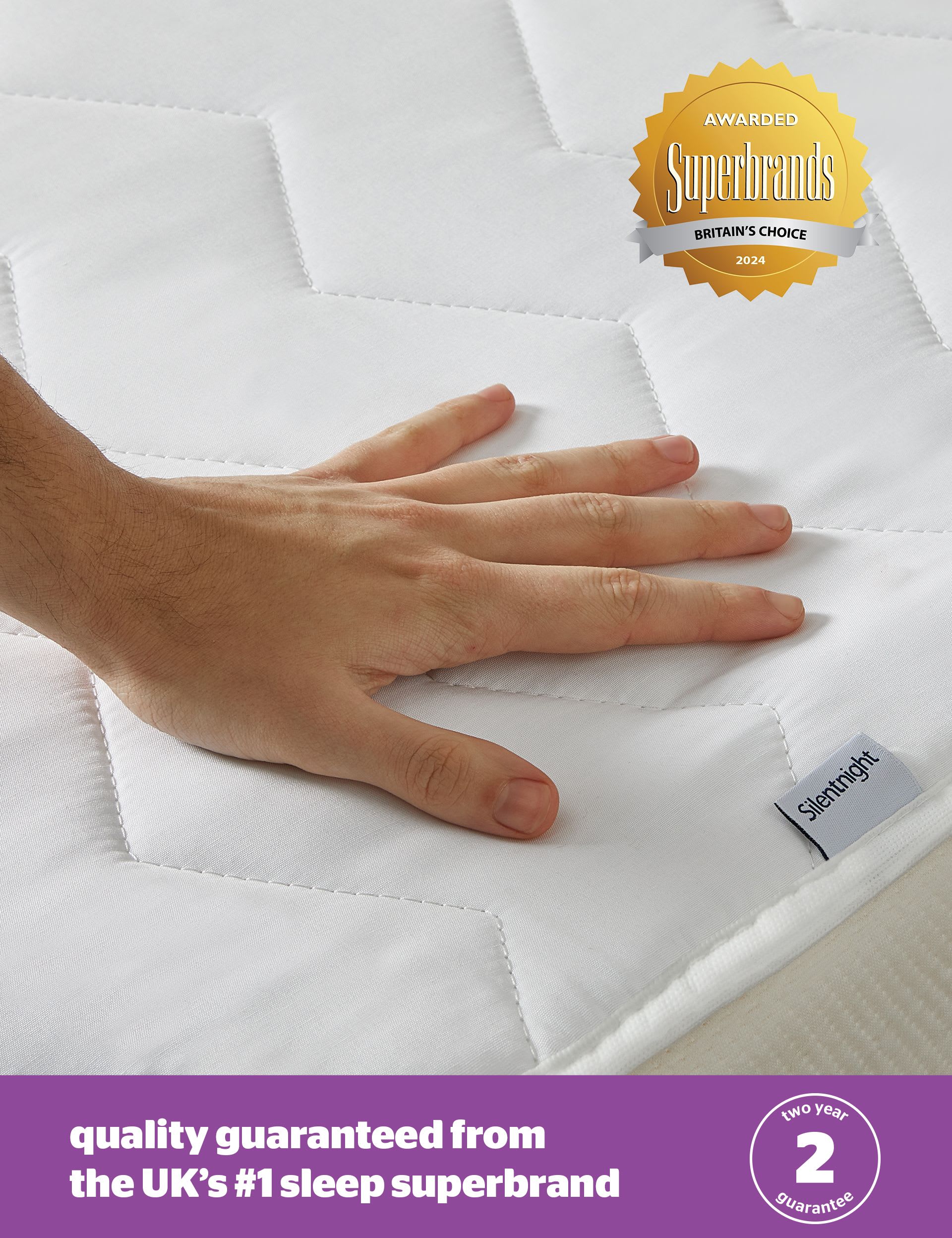 Silentnight Deep Sleep mattress protector (British brand)