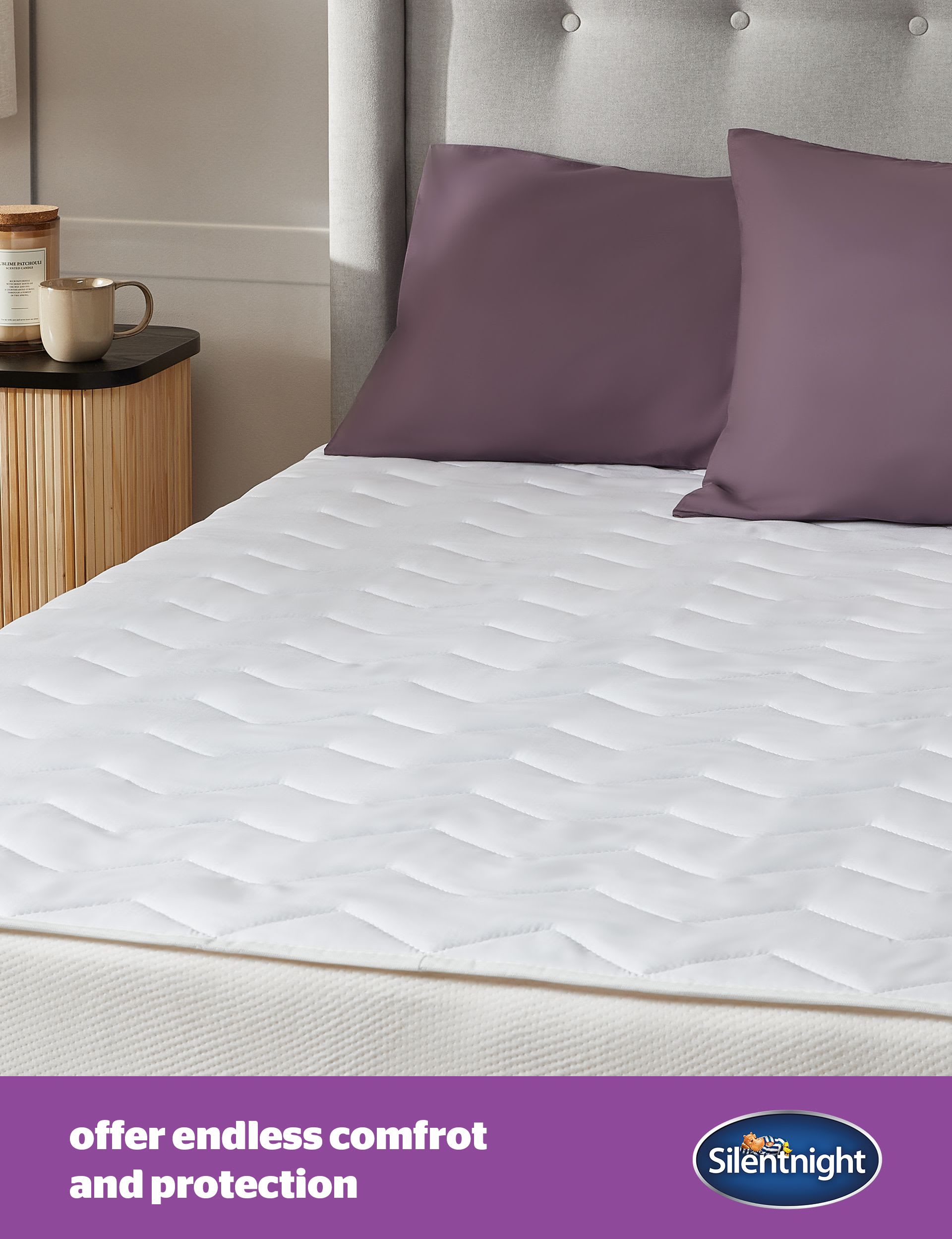Silentnight Deep Sleep mattress protector (British brand)