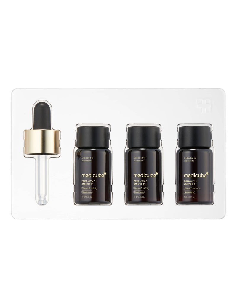Deep Vita C Ampoule 2.0 pack three 10g ampoules, imported from the UK