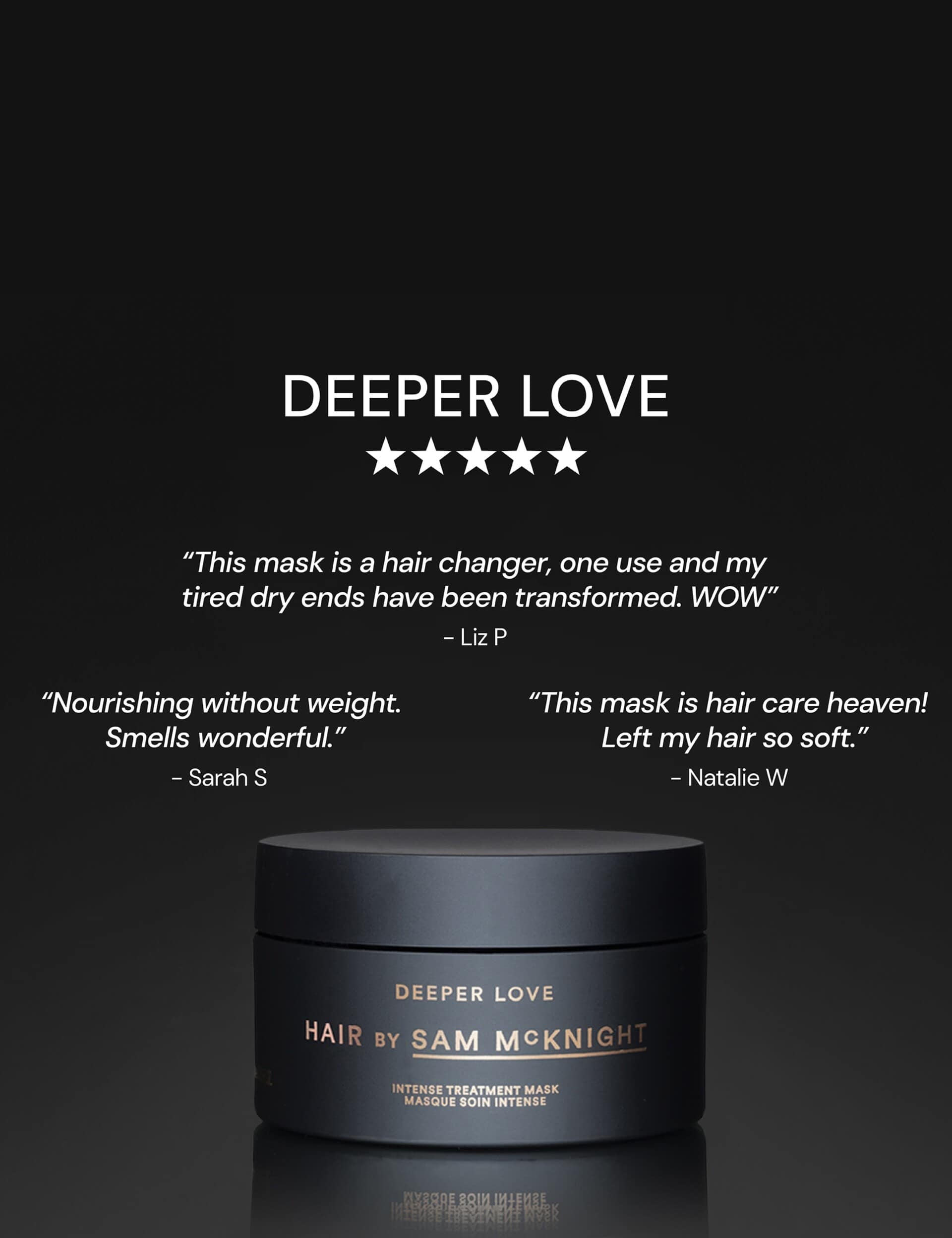 Sam McKnight Deeper Love Mask Mini 50ml - British product
