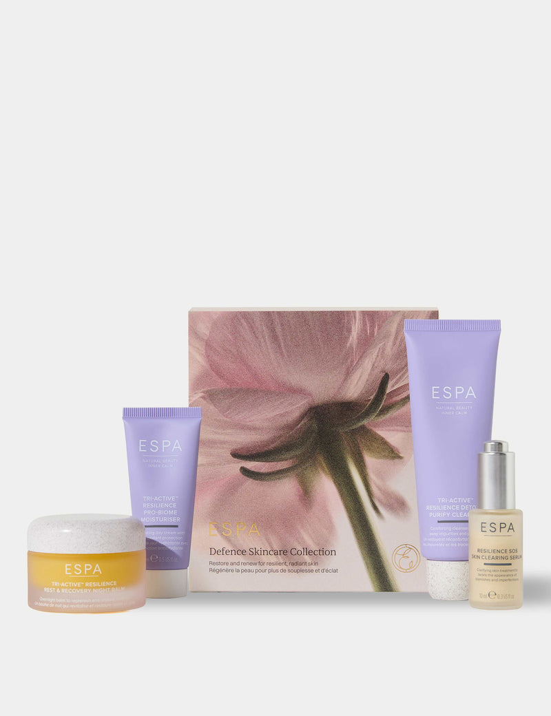 Defence Skincare Collection gift set Tri-Active Technology peony - British product
