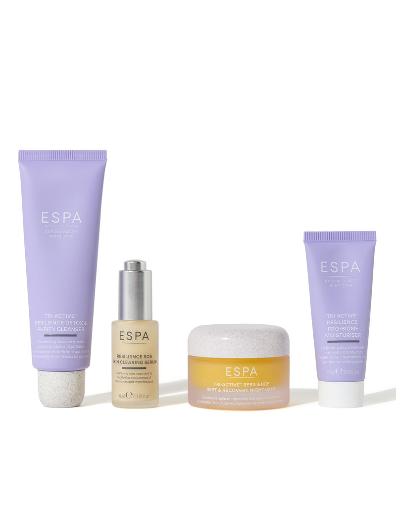 Defence Skincare Collection gift set Tri-Active Technology peony - British product