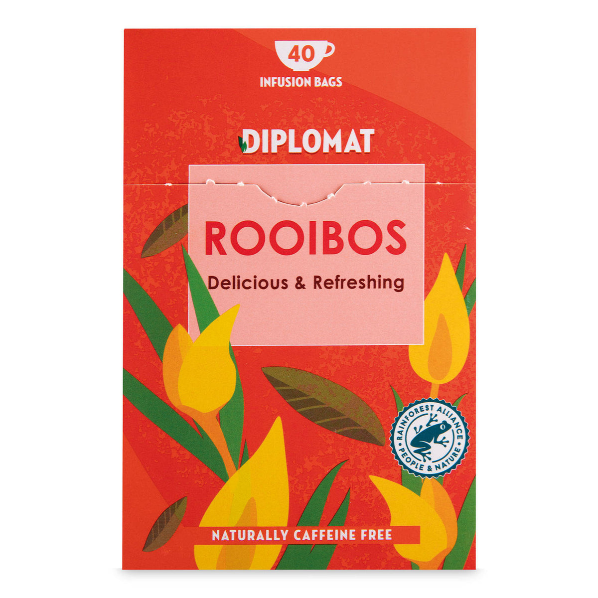 Rooibos infusion bags, pack of 40 - British product