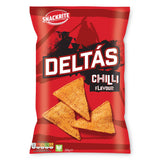 Deltas chilli flavour tortilla chips, UK version