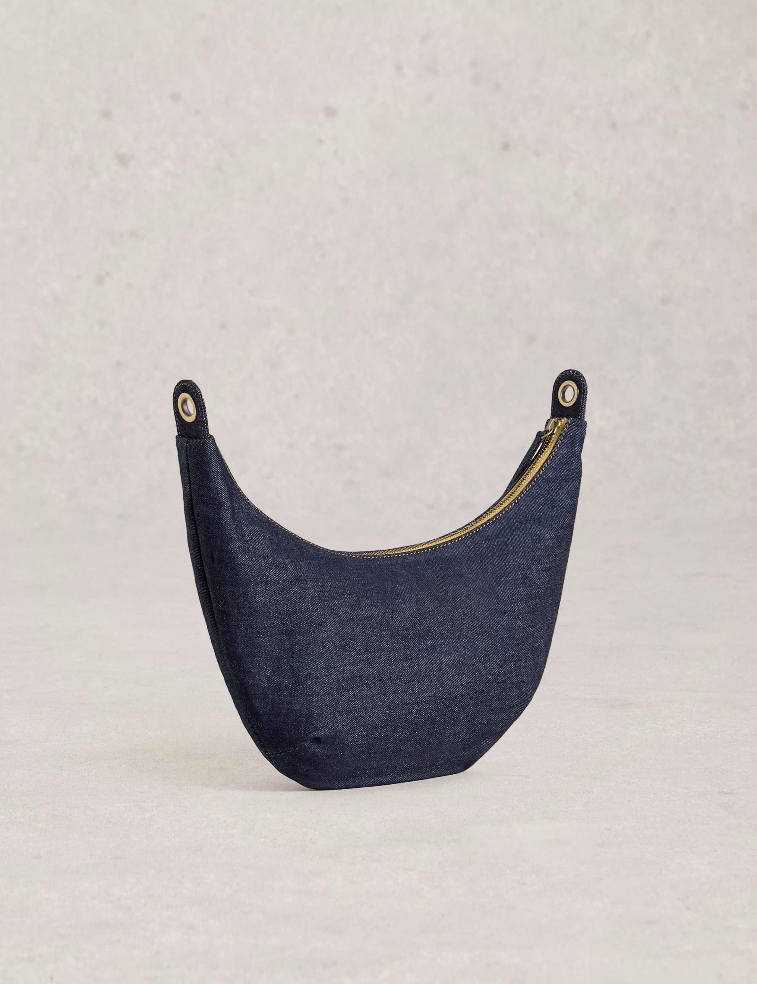 White Stuff denim cross body bag (British brand)
