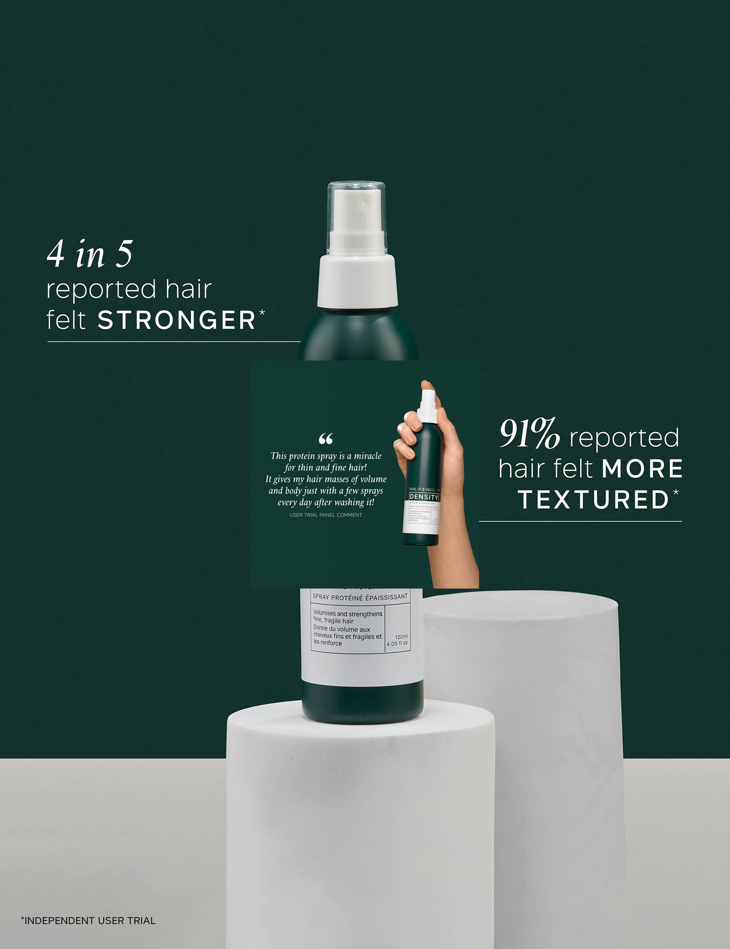 Philip Kingsley hair thickening spray 120ml - British product