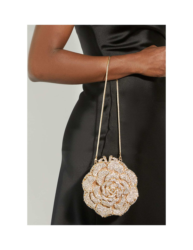 Dune London diamante chain strap clutch bag, imported from the UK