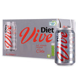 Diet cola six pack soft drink, imported from the UK