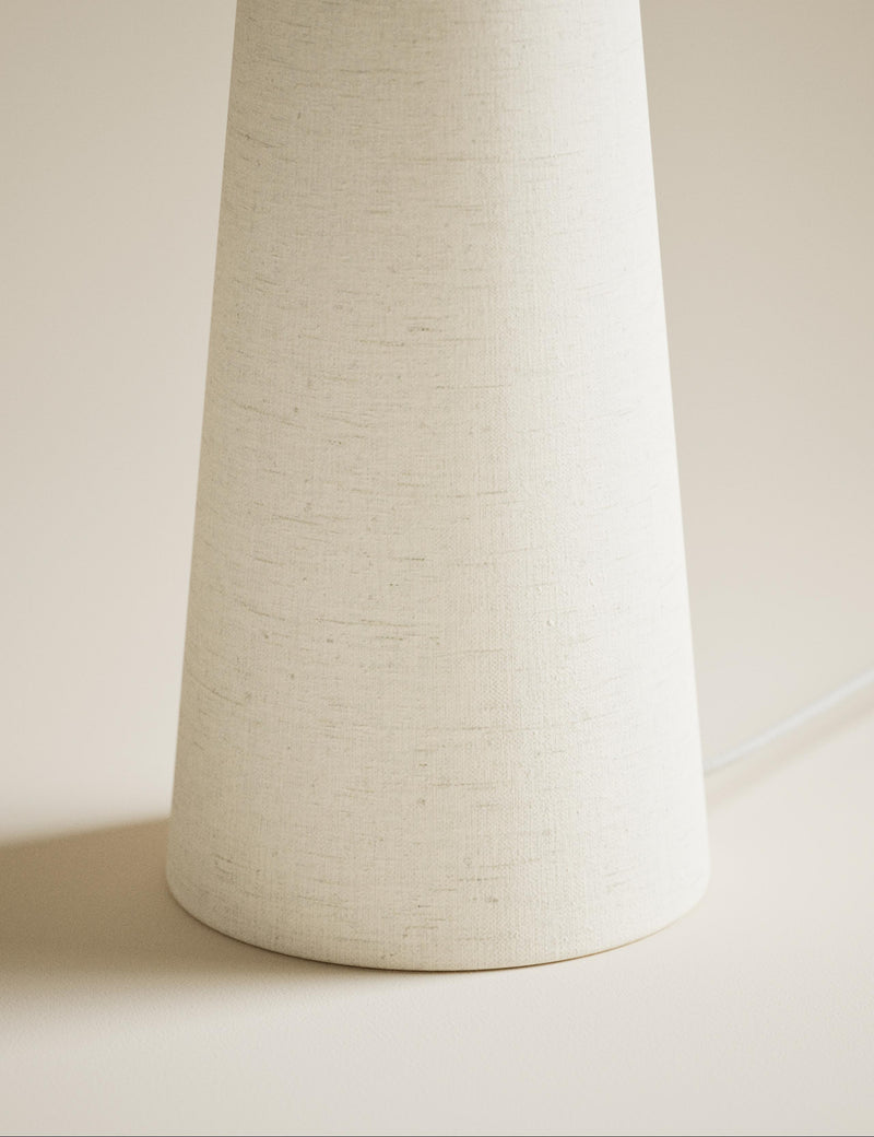 Floor lamp with diffused fabric shade 130 cm (British brand)
