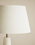 Floor lamp with diffused fabric shade 130 cm (British brand)