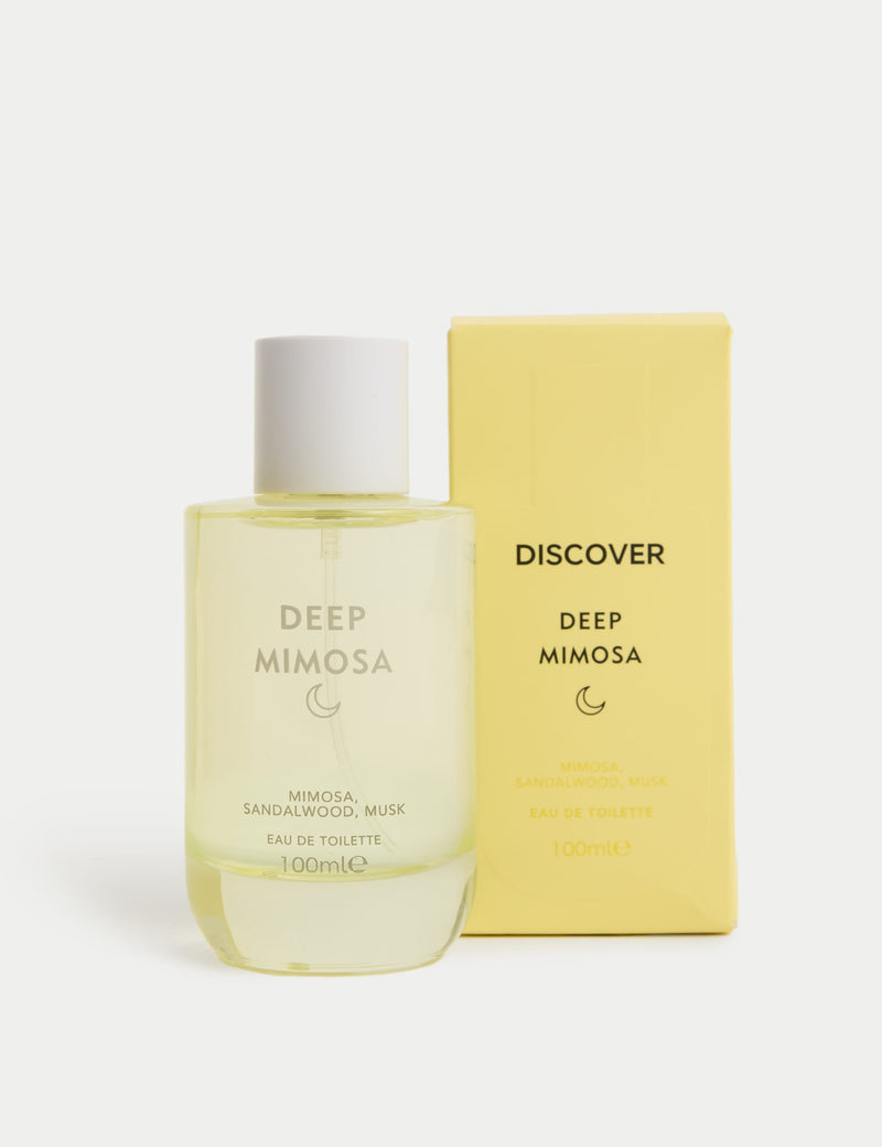 Discover Deep Mimosa Eau de Toilette 100ml - British product