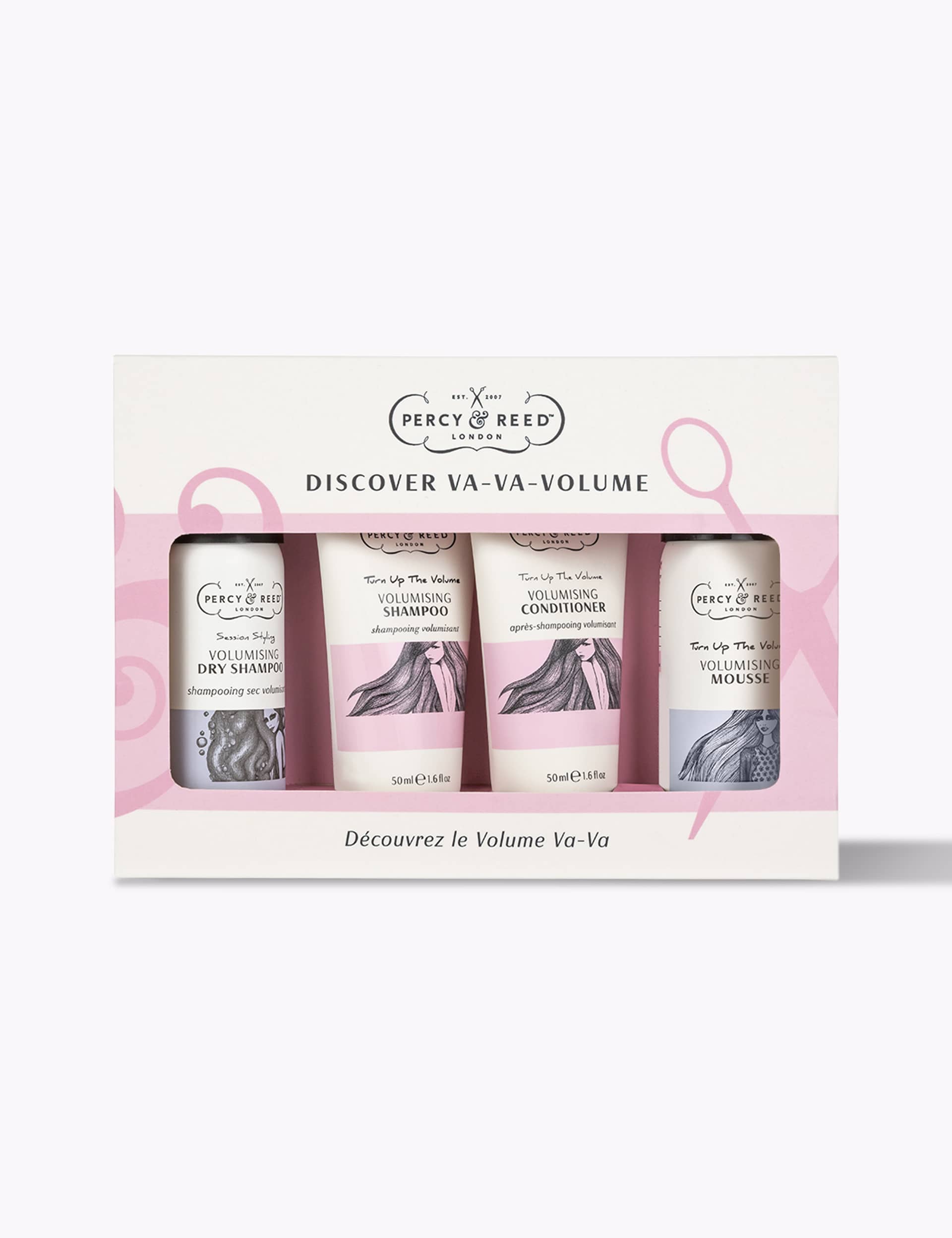Percy & Reed Va-Va Volume volumising haircare set 180ml - British product