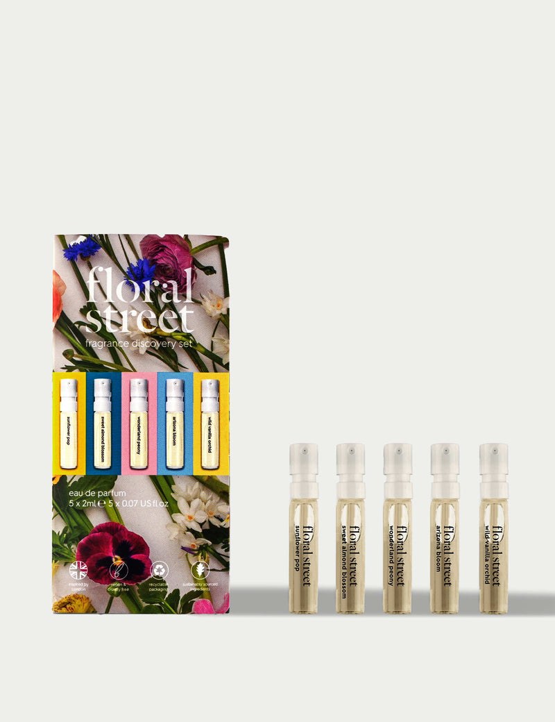 Floral Street fragrance discovery set with 5 scents 5x2ml - British product