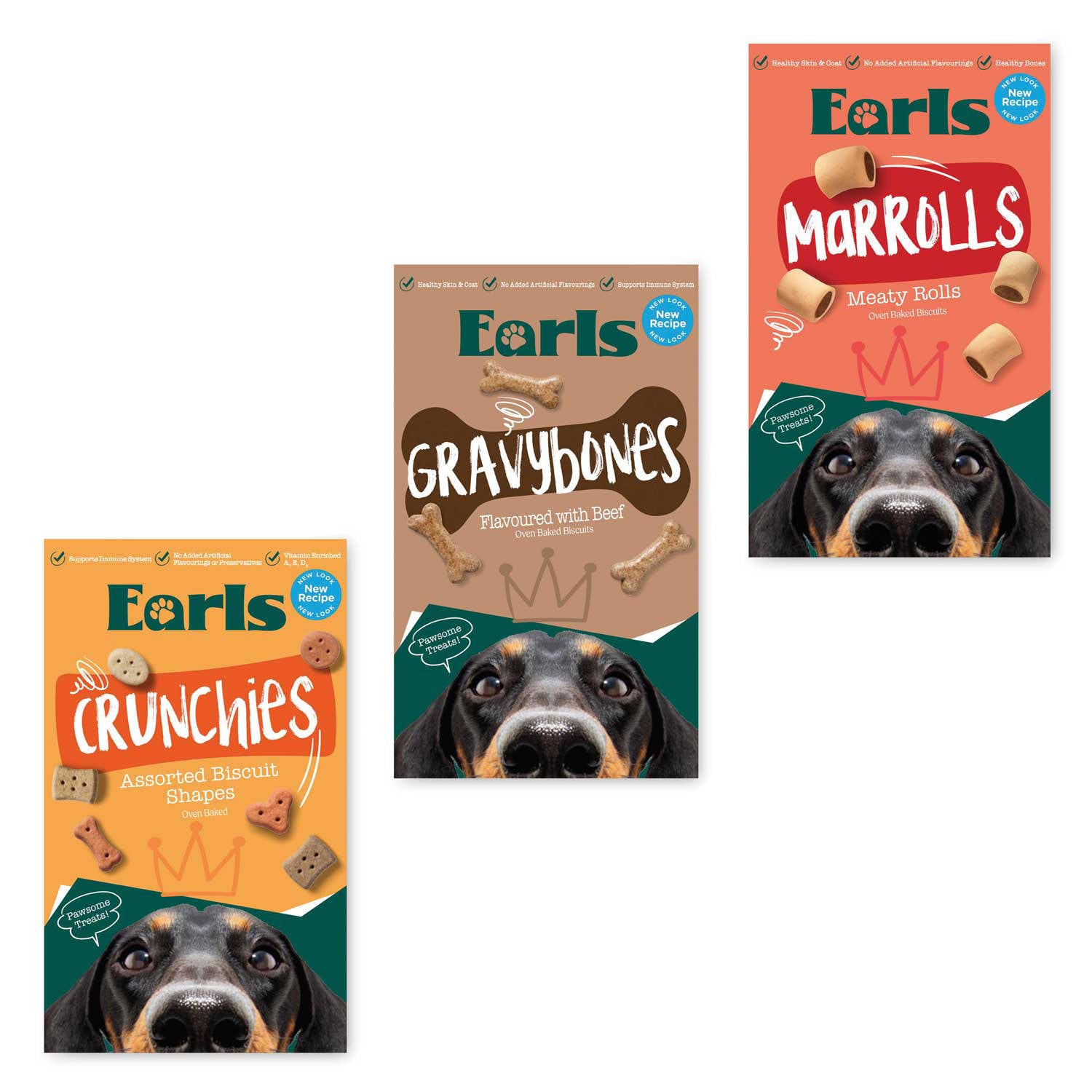 Vitamin enriched dog biscuits for adult dogs (British brand)