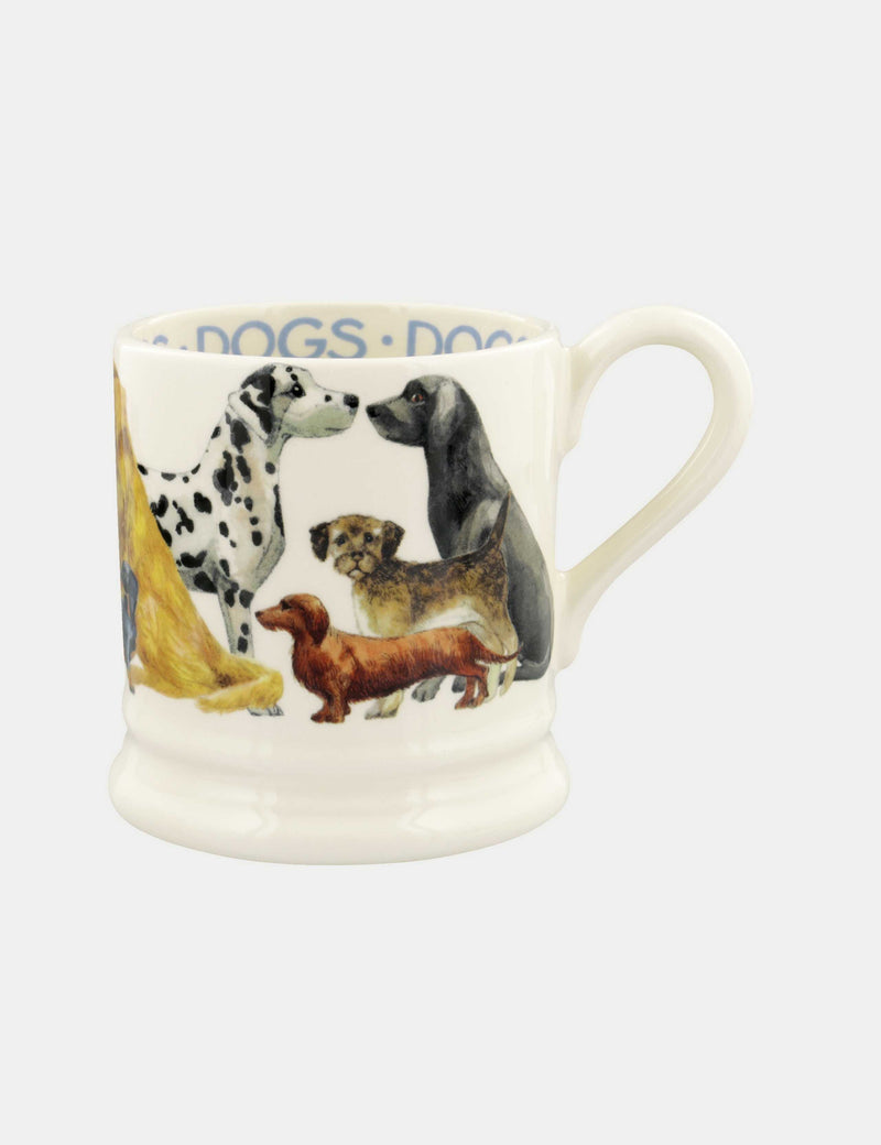Emma Bridgewater ceramic mug with dog design 300ml - British product