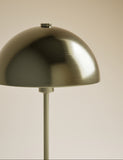 Dome table lamp in refined metal 34.6 cm - British product