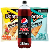 Doritos Dippers Sharing Tortilla Crisps & Pepsi Max Bundle GOODS ASDA   