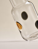Dot Carafe glass decanter with abstract dot design - British product