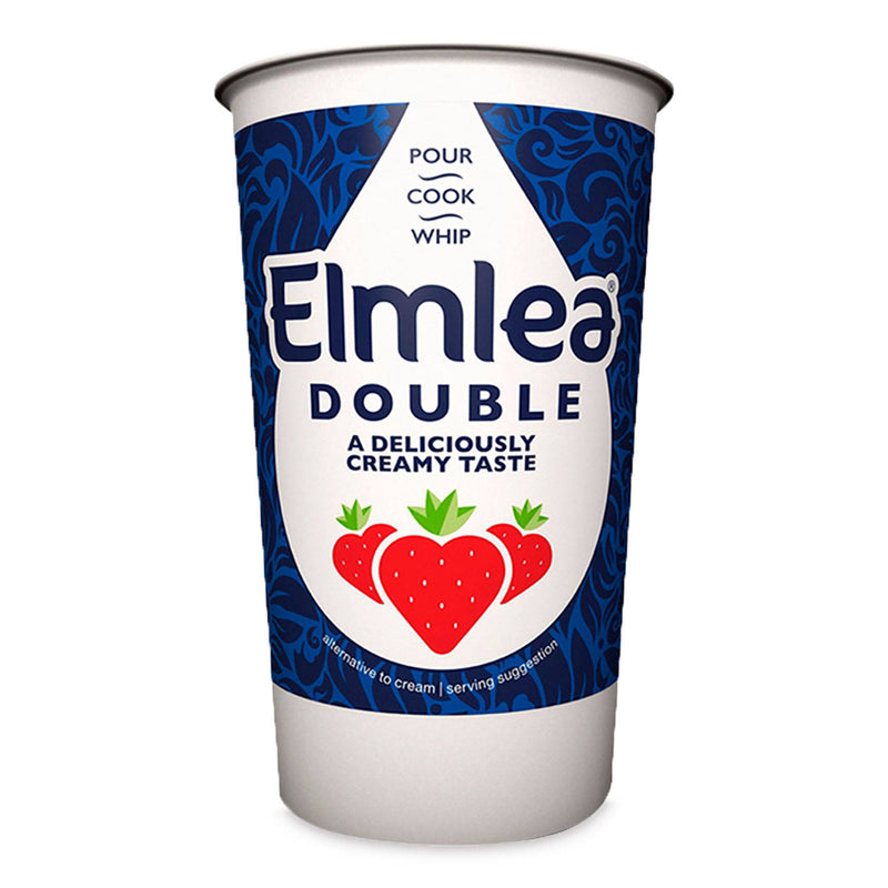 Elmlea Double cream alternative for desserts, British product