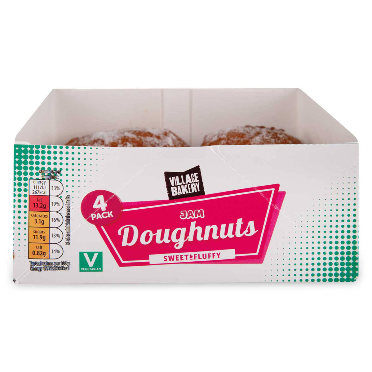Doughnut jam ball (British brand)