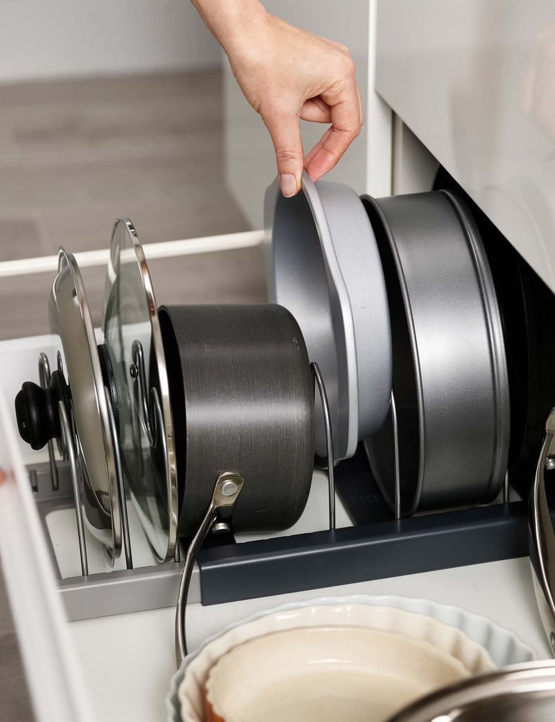 Joseph Joseph DrawerStore Expanding Cookware Organiser - British product
