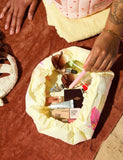 The Flat Lay Co. flat lay makeup bag patterned, UK version