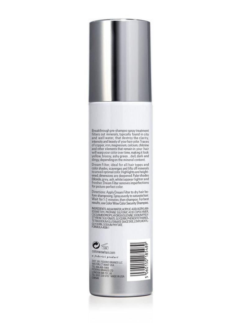 Pre-shampoo mineral remover spray for hair 200ml - British product