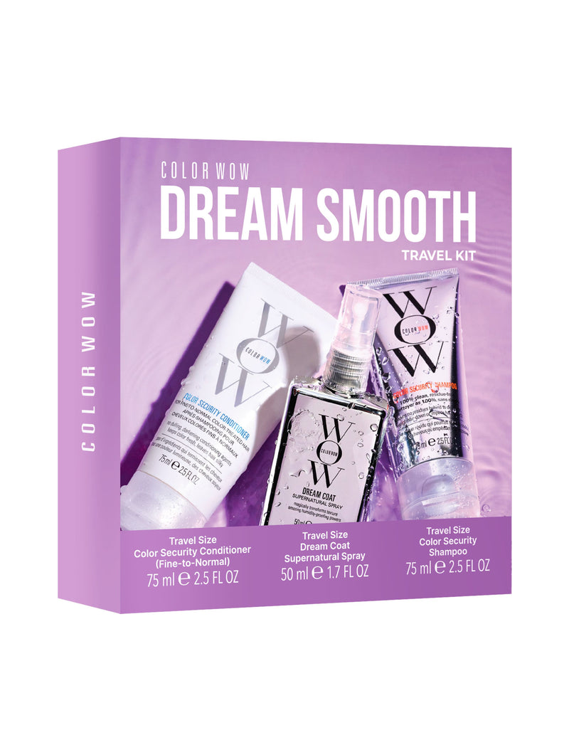 Dream Smooth hair care travel kit 2x75ml + 50ml - British product