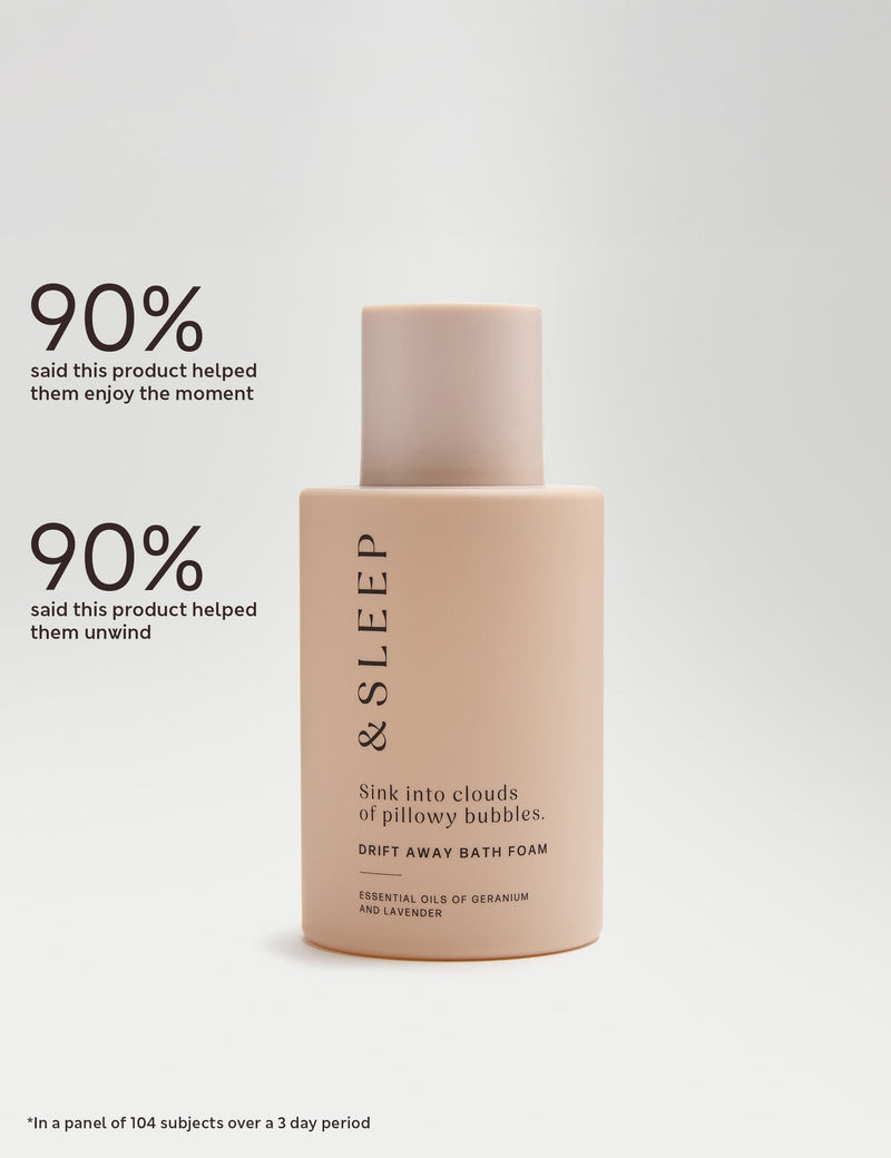 Drift Away Bath Foam 300ml, imported from the UK