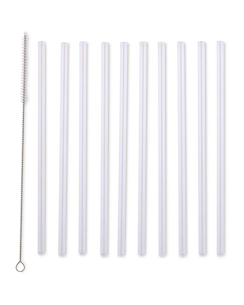 Reusable Metal Drinking Straws Curved or Straight