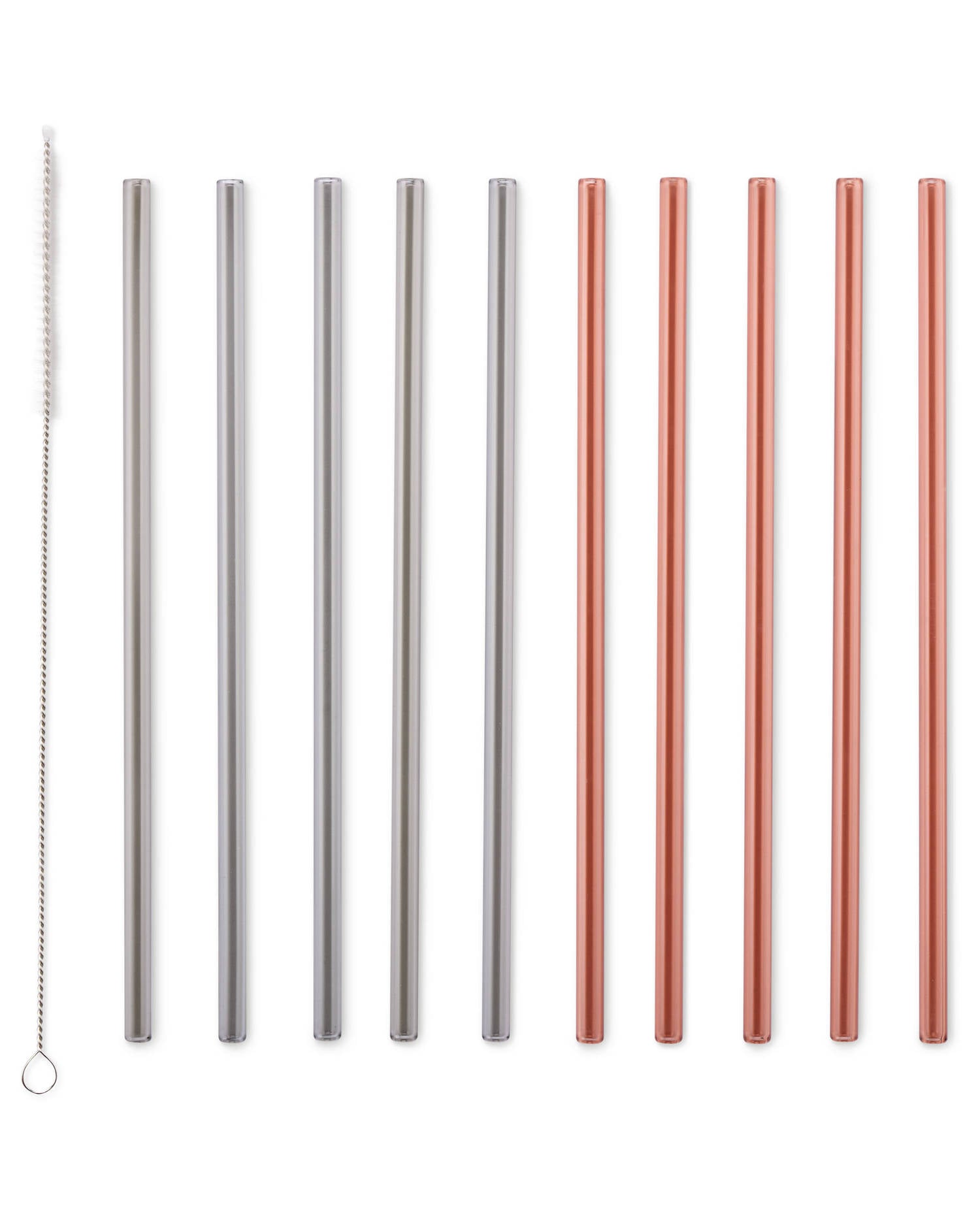 Reusable Metal Drinking Straws Curved or Straight