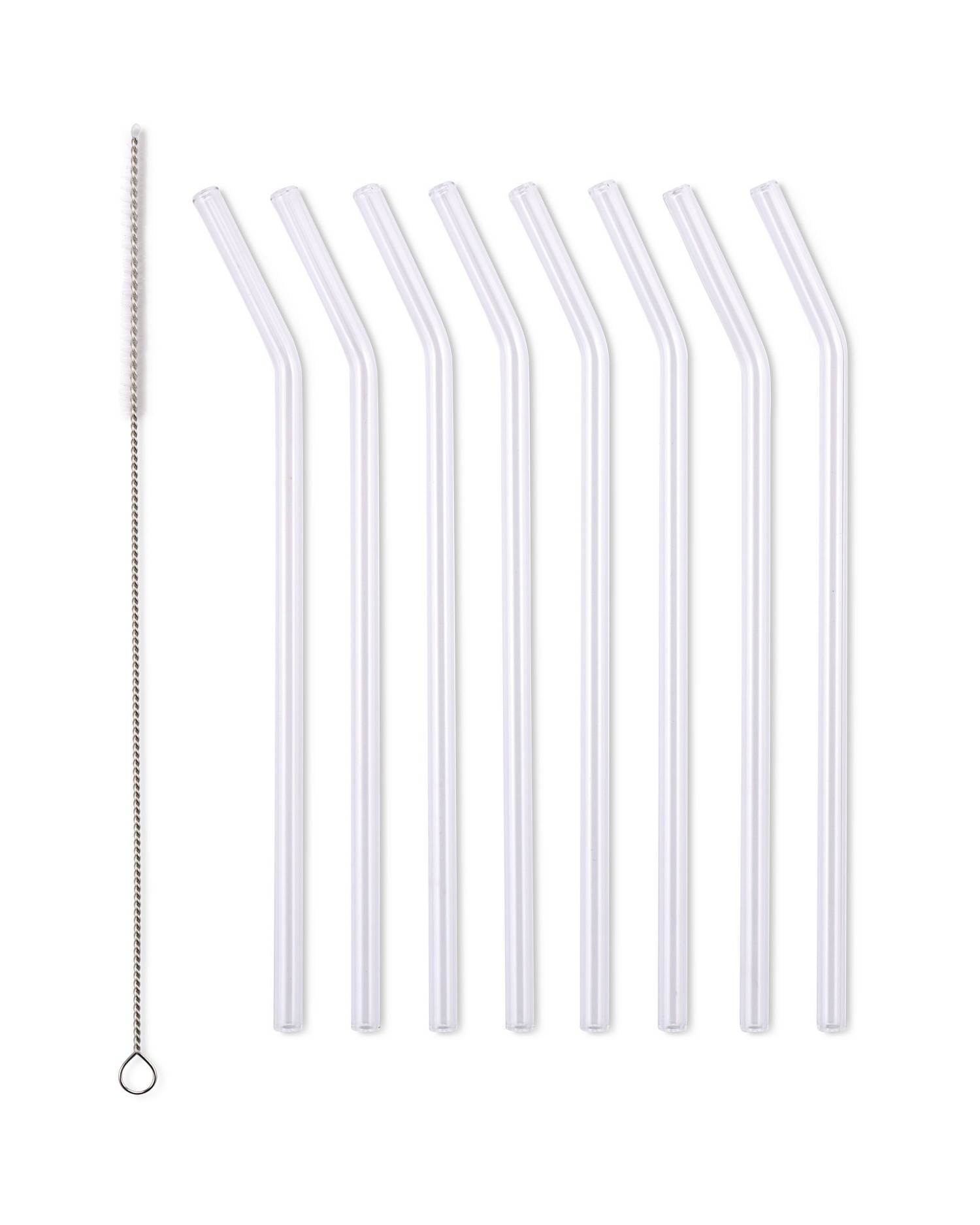 Reusable Metal Drinking Straws Curved or Straight