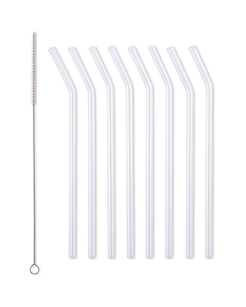 Reusable Metal Drinking Straws Curved or Straight
