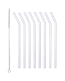 Reusable Metal Drinking Straws Curved or Straight