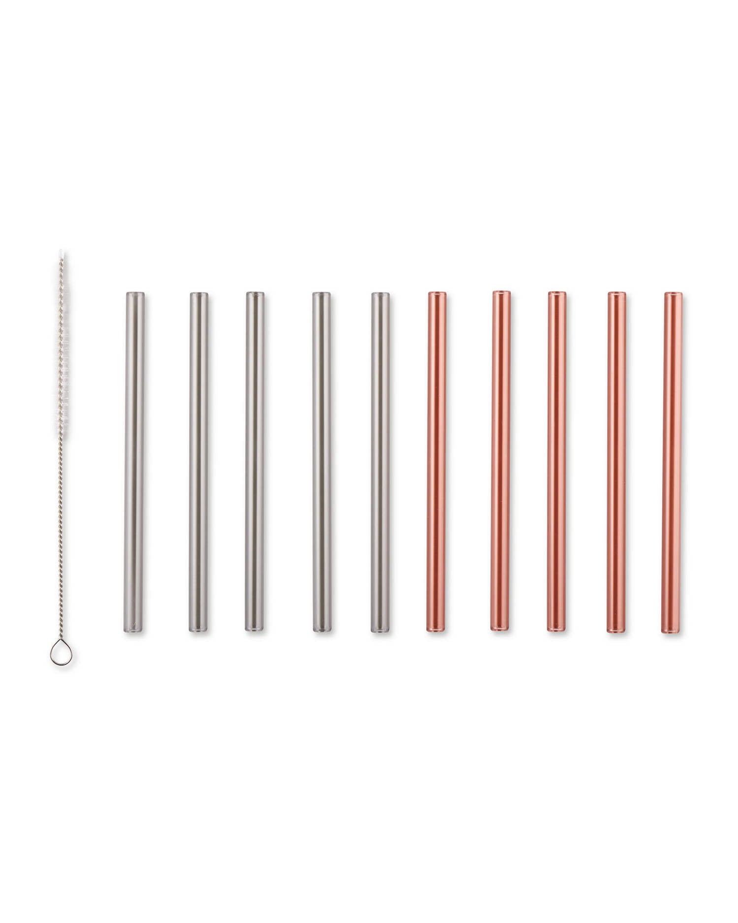 Reusable Metal Drinking Straws Curved or Straight