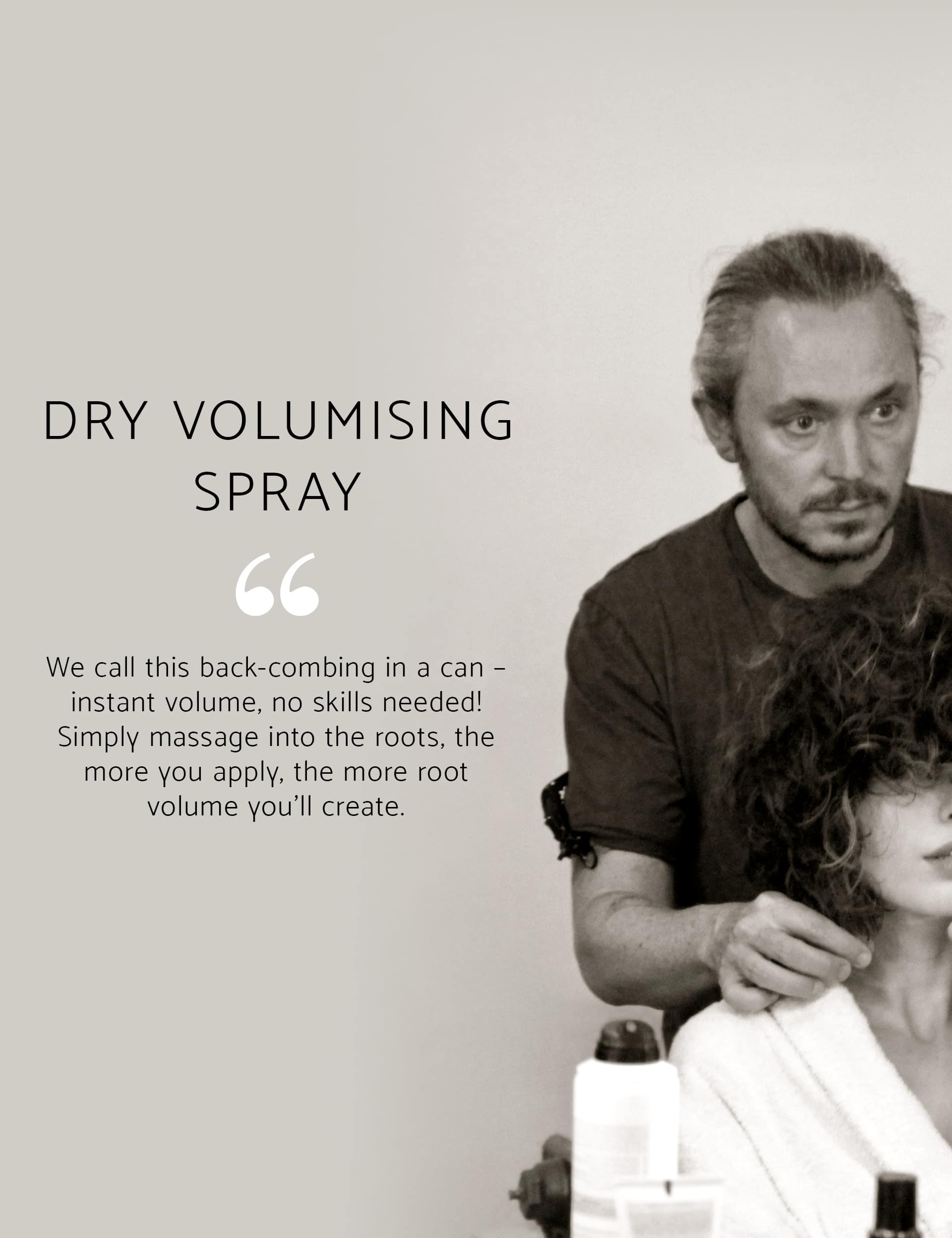 Percy & Reed dry volumising spray 200ml (British brand)