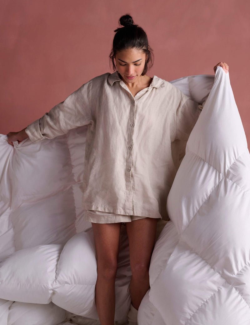 Bedfolk duck feather and down duvet 10.5 tog (British brand)