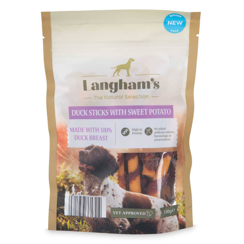 Duck & Sweet Potato Dog Treats