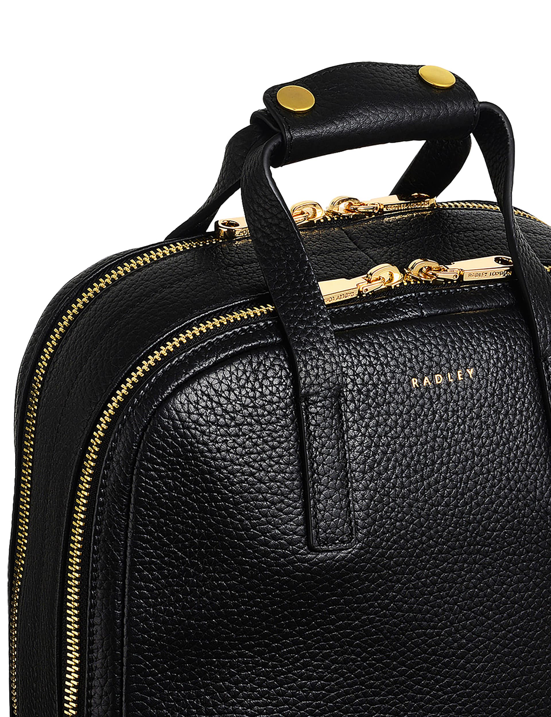 Radley London Dukes Place Icon leather zip backpack, UK version